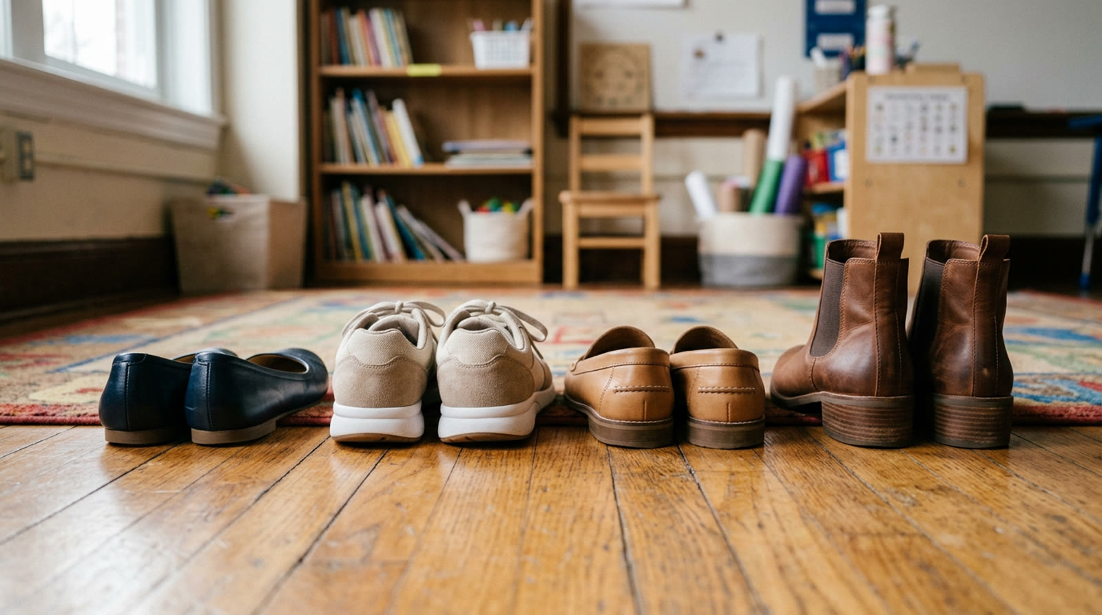 teacher friendly shoes featured