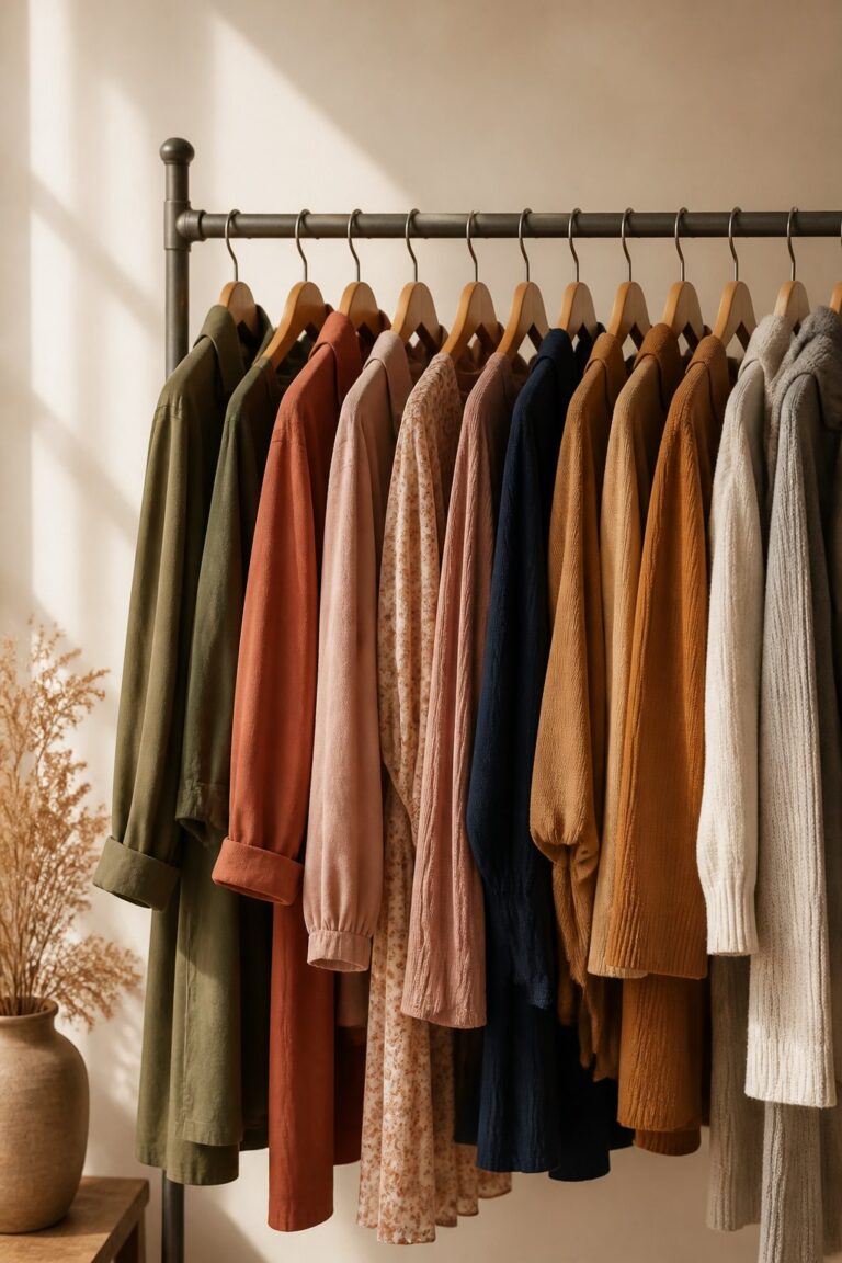 Color season capsule wardrobe ideas — coordinated seasonal palettes for true summer, soft summer, soft autumn, and deep autumn