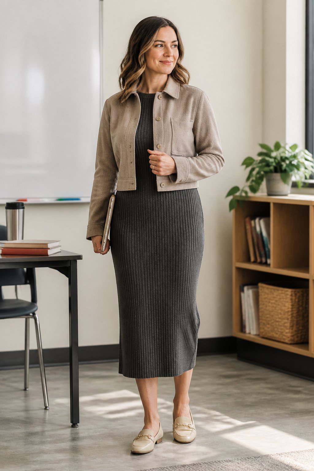 Comfy Teacher Outfits That Look Polished Enough for Class - look 11 image