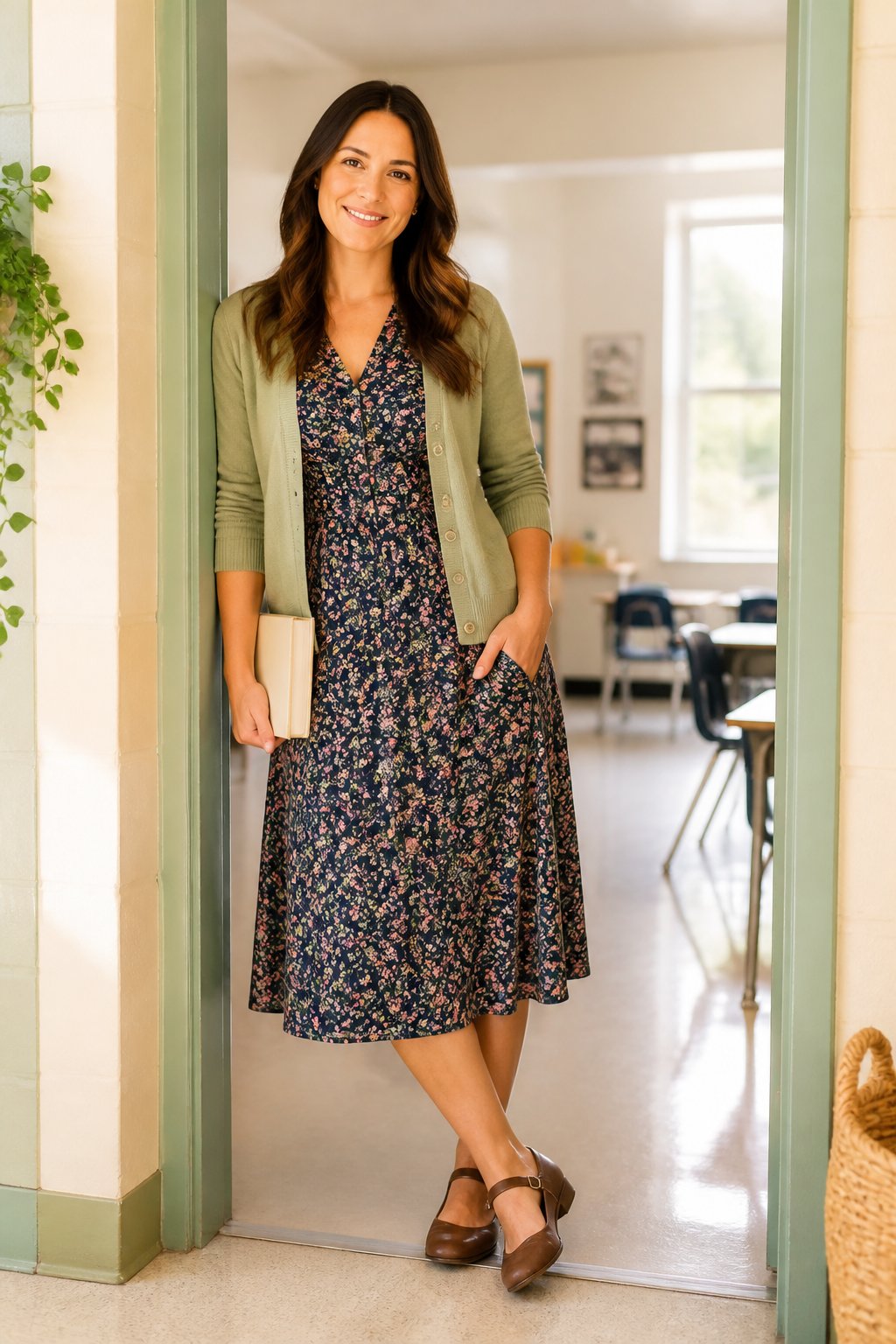 Cute teacher outfits that still work for real school days