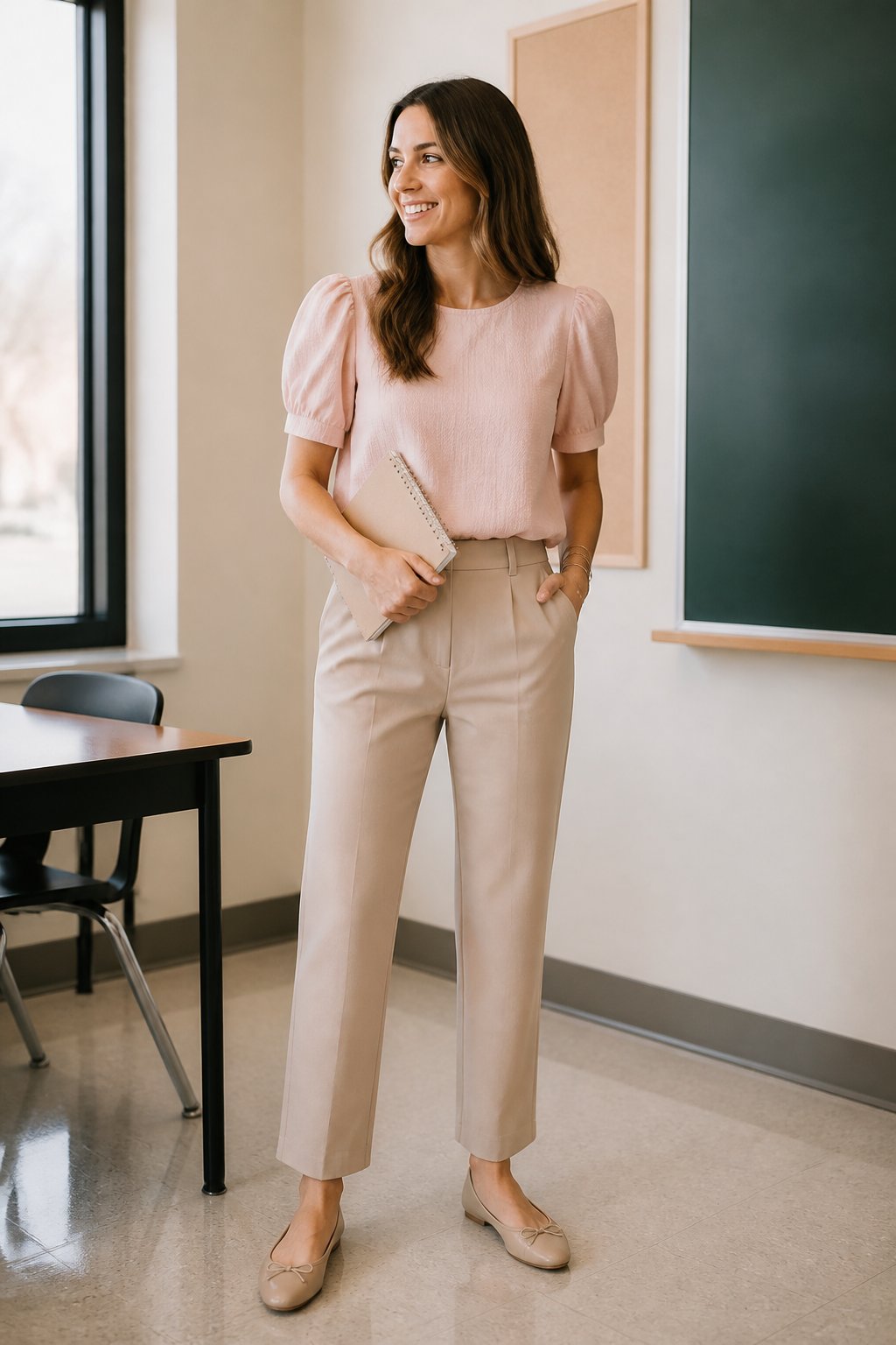 Cute Teacher Outfits That Still Work for Real School Days - look 01 image