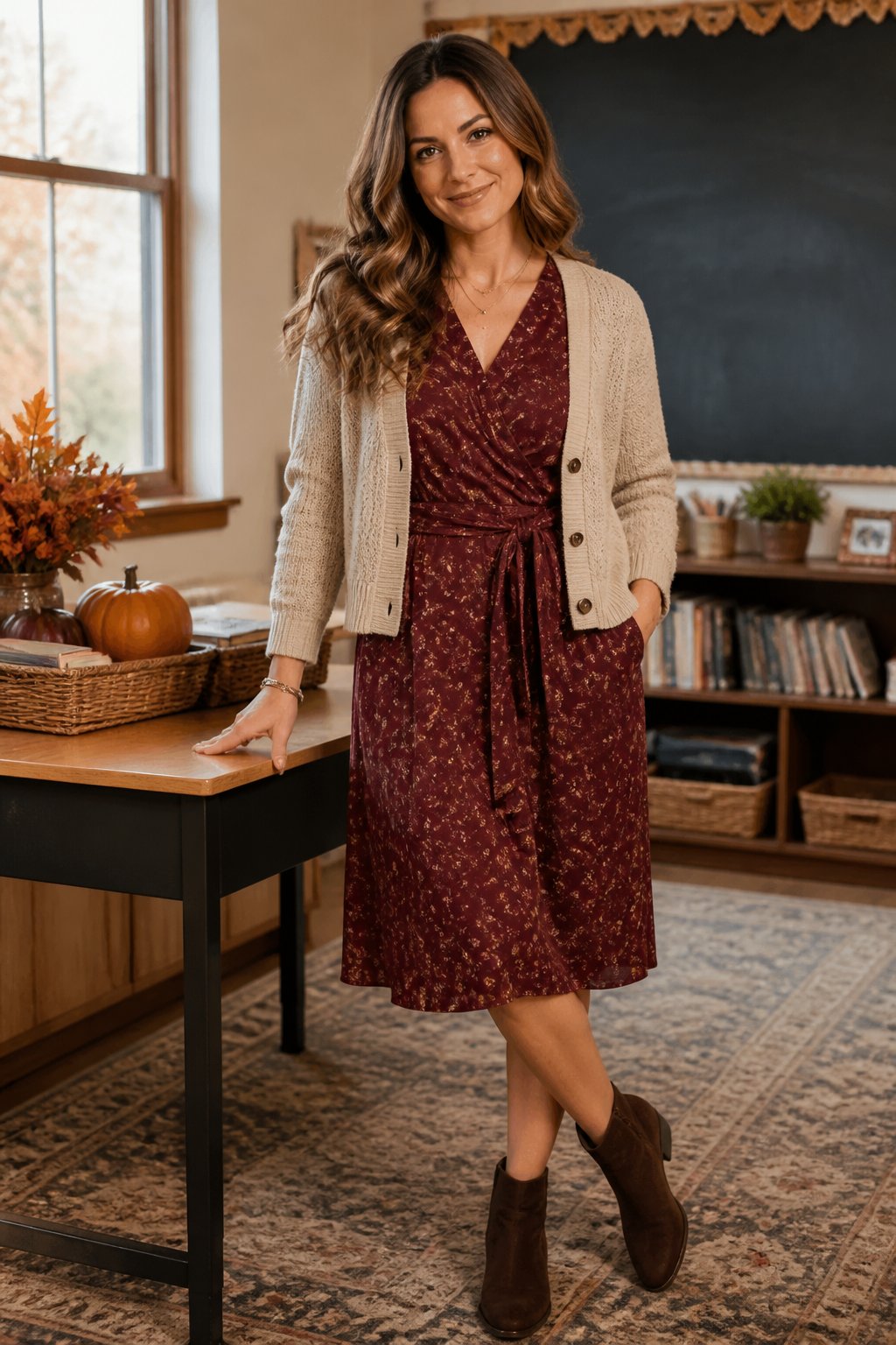 Cute Teacher Outfits That Still Work for Real School Days - look 09 image