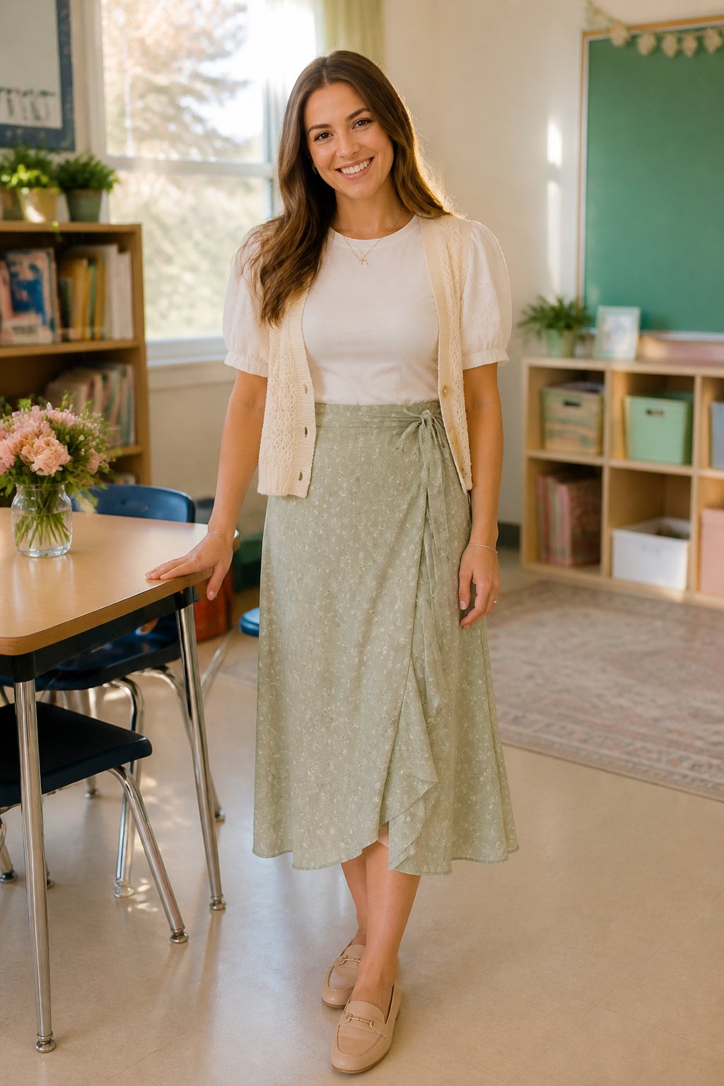 Cute Teacher Outfits That Still Work for Real School Days - look 13 image