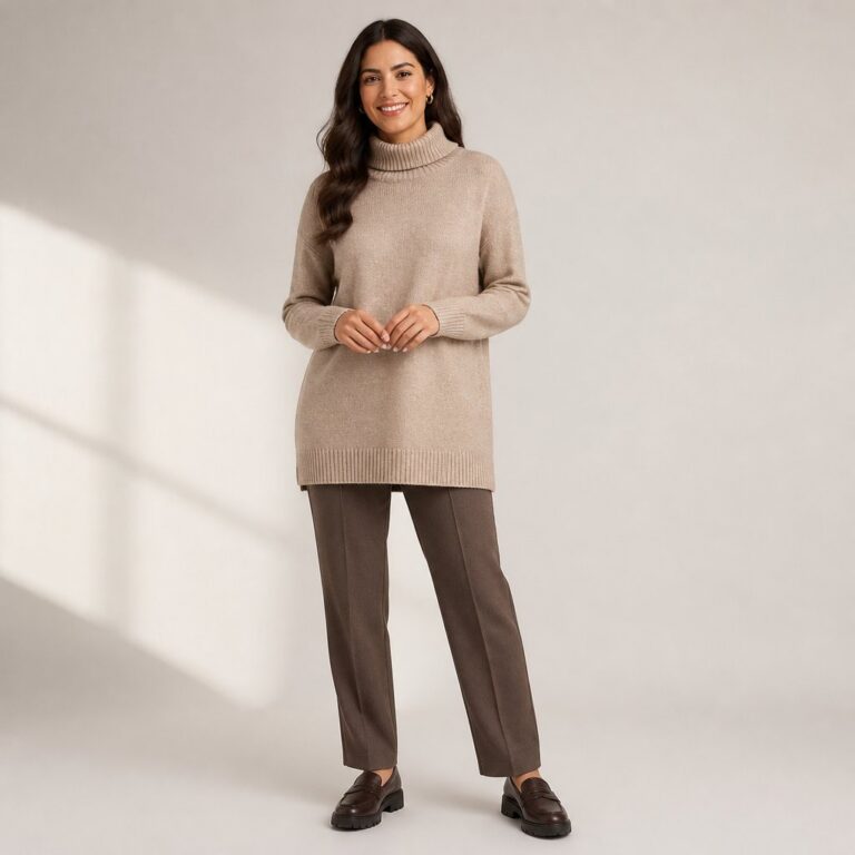 Midsize Modest Outfits That Cover Well and Fit Right Through the Shoulder