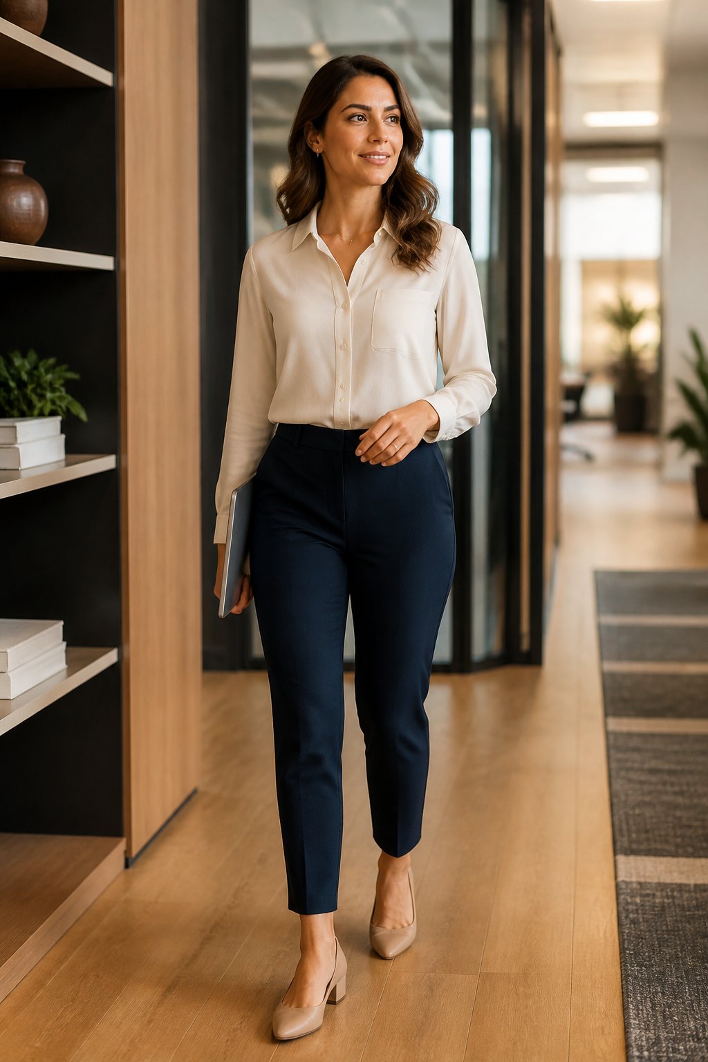 Midsize Office Outfits Look 04
