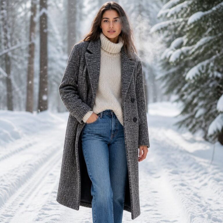 Midsize Winter Outfits That Fit Through the Coat Season