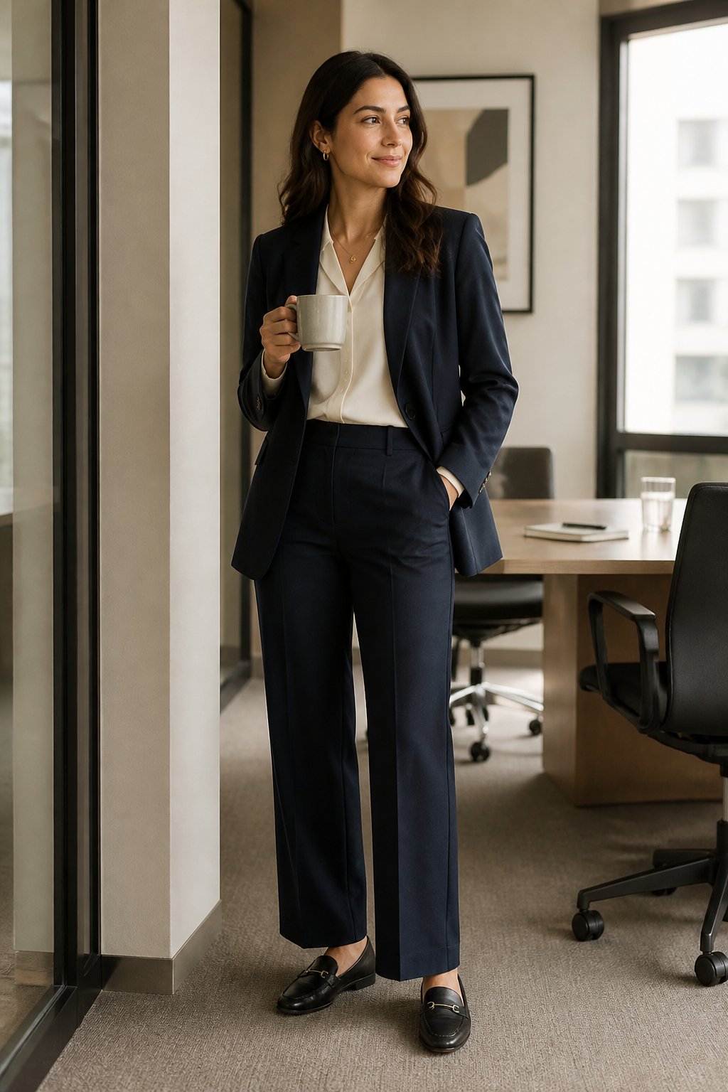 Modest Office Outfits Look 01