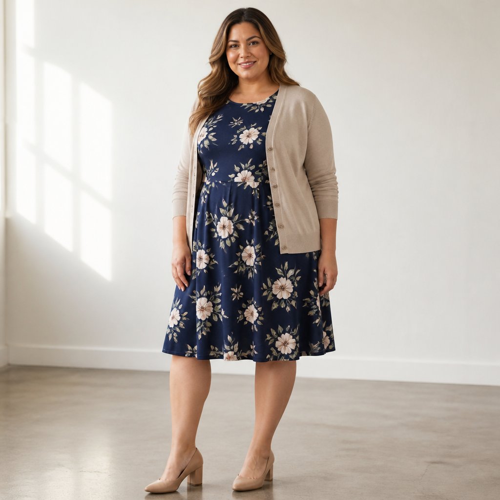 Plus Size Teacher outfit 3