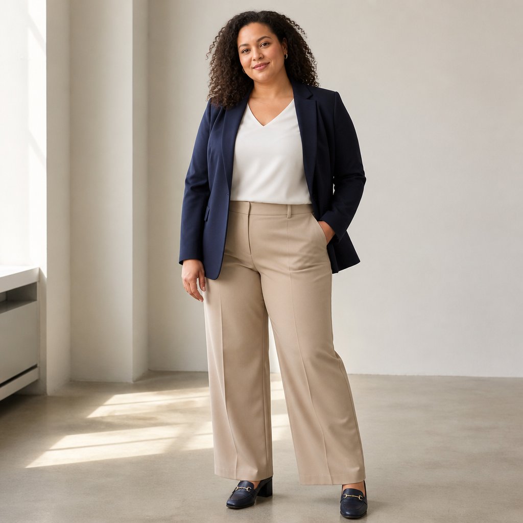 Plus Size Teacher outfit 4