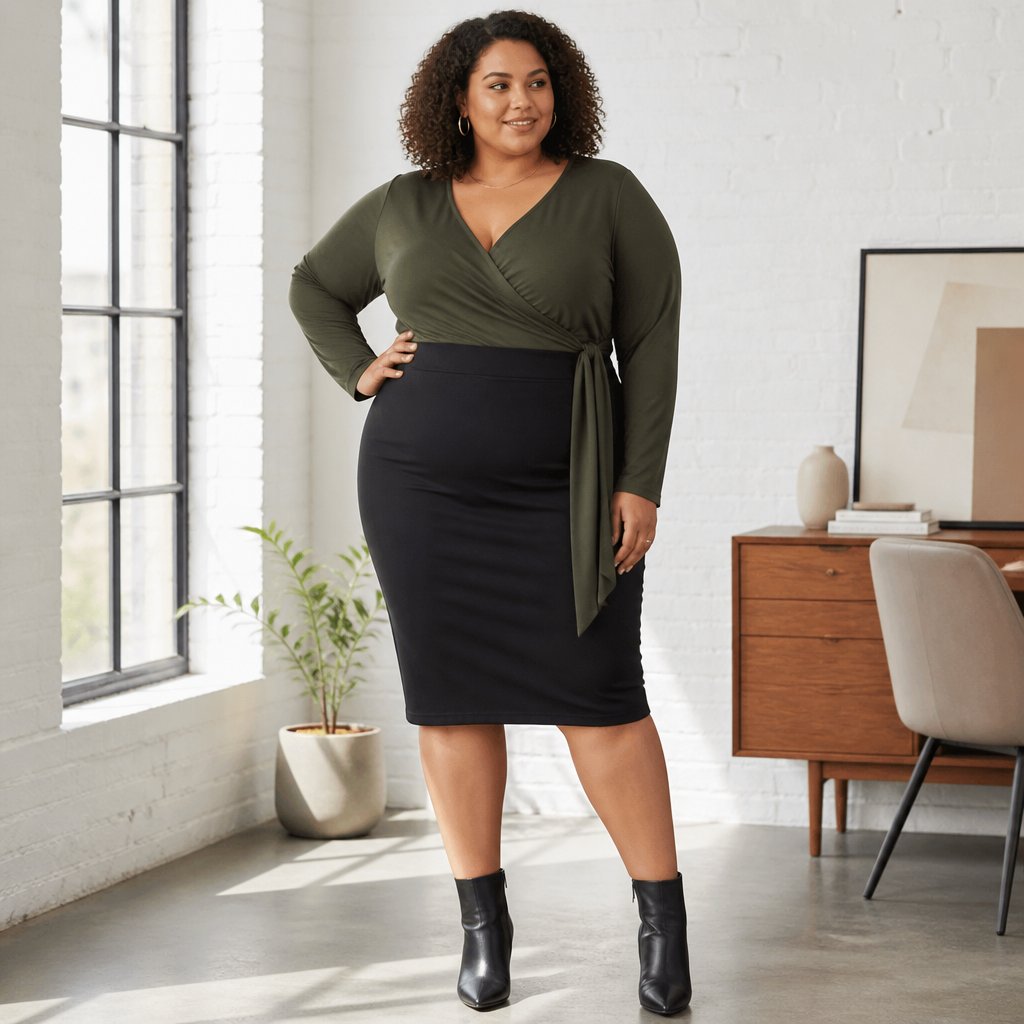 Plus Size Teacher outfit 8