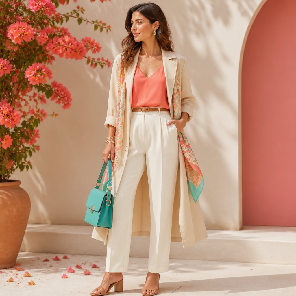Warm Spring Capsule Wardrobe Ideas for Bright, Wearable Outfits — Pinterest-friendly fashion photo