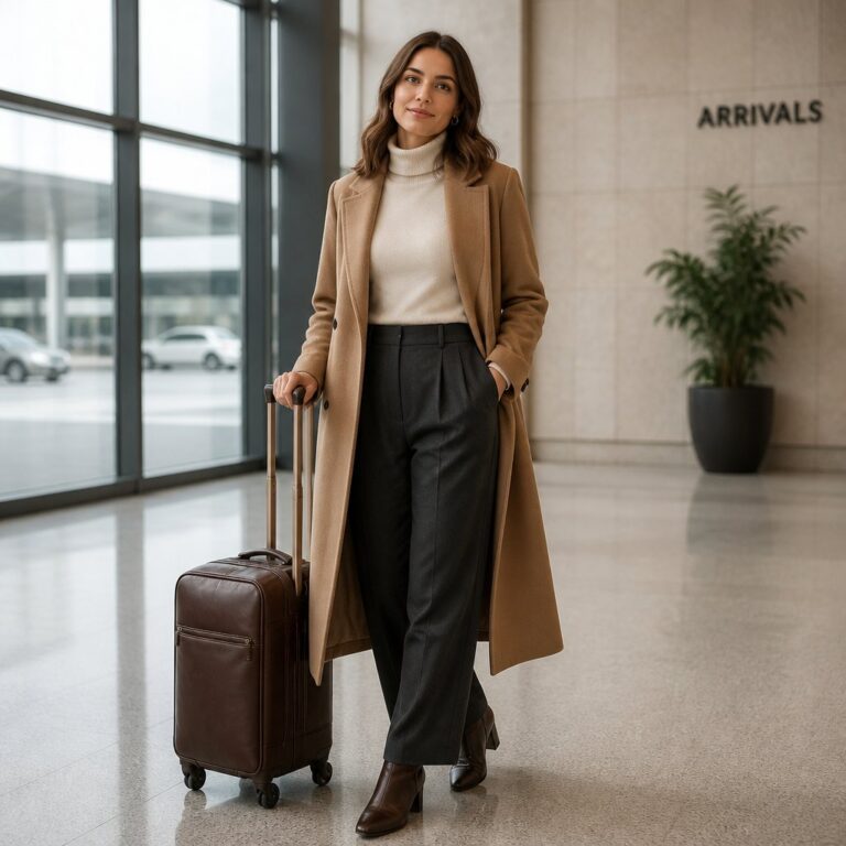 Winter Travel Outfits for Women — Pinterest-friendly fashion photo