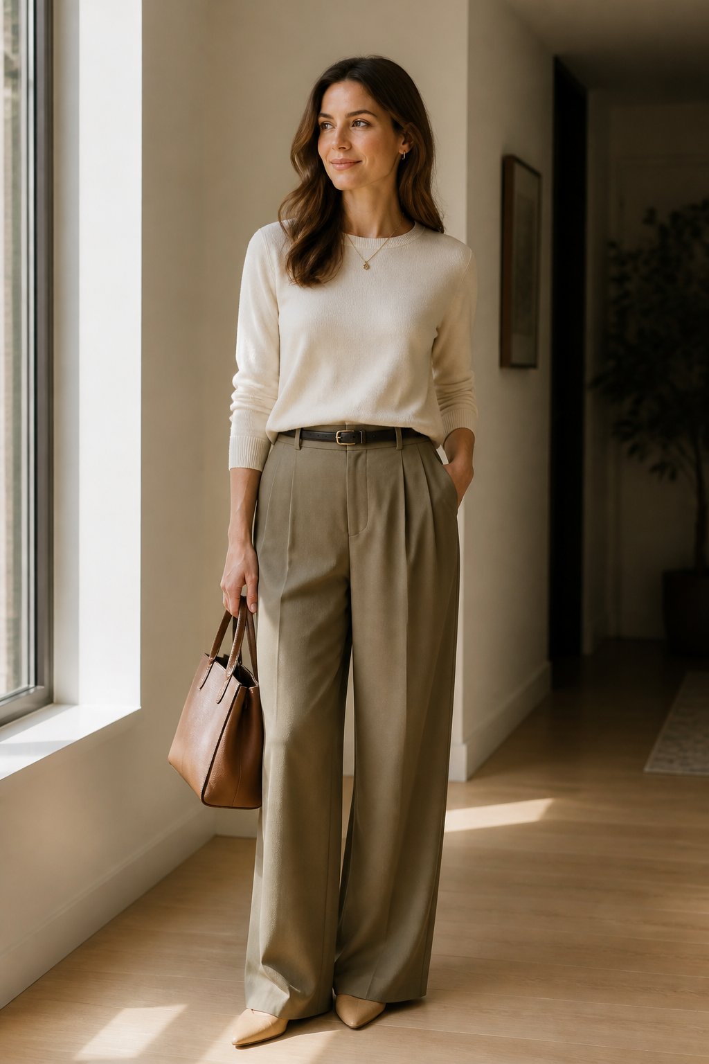 Work Capsule Wardrobe Ideas for Repeatable Office Outfits - look 04 image
